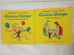 Curious George The Monkey 8-Book Set by Margret Rey