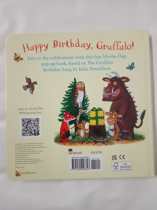 Happy Birthday, Gruffalo!: A lift-the-flap book with a pop-up ending!