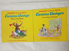 Curious George The Monkey 8-Book Set by Margret Rey