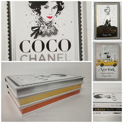 Megan Hess Collection 3 Book Set (Coco Chanel, The Dress, New York)