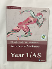 Edexcel AS and A level Mathematics Statistics & Mechanics Year 1/AS Textbook + e-book, m. 1 Beilage, m. 1 Online-Zugang; .: Textbook + e-book. Mit Online-Zugang (A level Maths and Further Maths 2017)