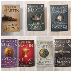A Game of Thrones Box Set George R. R. Martin 7 Books Set A Song Of Ice and Fire