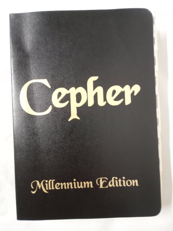 Cepher Millennium Edition in a 10 point Cambria font - Soft Cover