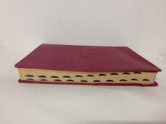 NLT Large Print Thinline Reference Bible, Filament Enabled Edition (Red Letter, Leatherlike, Berry, Indexed): New Living Translation, Aurora Cranberry Leatherlike, Filament Enabled, Red Letter,