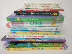 10 Children's Board Books, Touchy Feely, Lift the Flaps, Sound Books Bundle