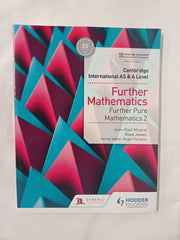 Cambridge International AS & A Level Further Mathematics Further Pure Mathematics 2: Hodder Education Group
