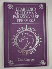 Dear Lord Akeldama & Parasolverse Ephemera **Signed & Numbered*