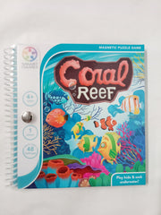 SmartGames - Coral Reef, Magnetic Puzzle Game with 48 Challenges, 4+ Years