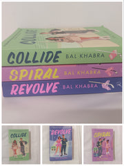 Off the Ice Series By Bal Khabra 3 Books Collection Set (Collide, Spiral & Revolve)