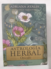 Astrología herbal. Oráculo: 55 cartas y libro guía