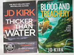 DCI Logan Crime Thrillers 1-6 Books Collection Set By JD Kirk