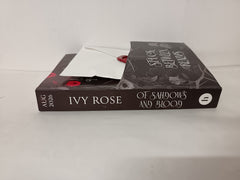 Of Shadows and Blood by Ivy Rose - Uncorrected Proof with Collector's Items