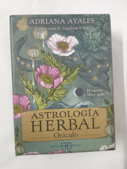 Astrología herbal. Oráculo: 55 cartas y libro guía