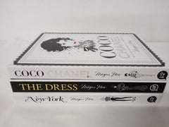 Megan Hess Collection 3 Book Set (Coco Chanel, The Dress, New York)