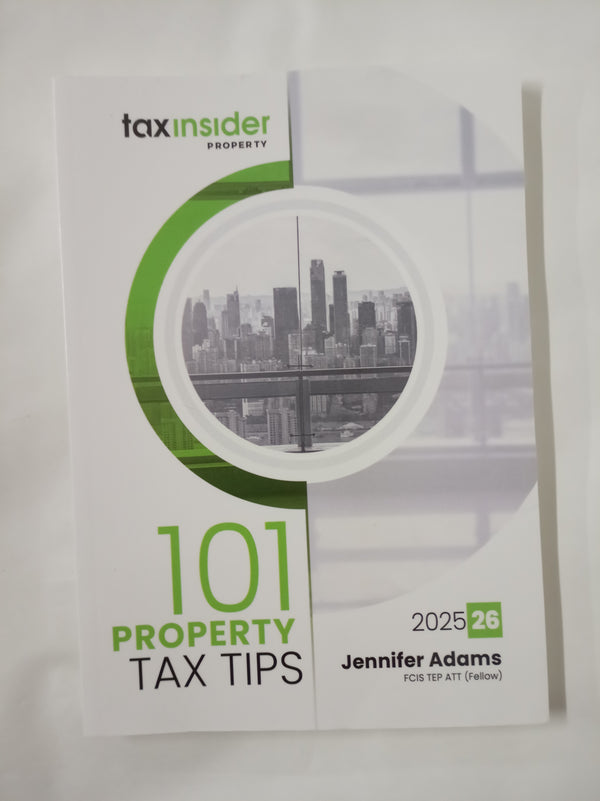 101 Property Tax Tips 2025/26