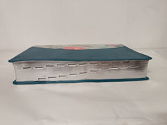 The Study Bible for Women: Christian Standard Bible, Teal Flowers, Leathertouch