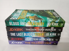 DCI Logan Crime Thrillers 1-6 Books Collection Set By JD Kirk