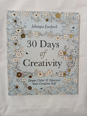 30 Days of Creativity: Draw, Color, and Discover Your Creative Self