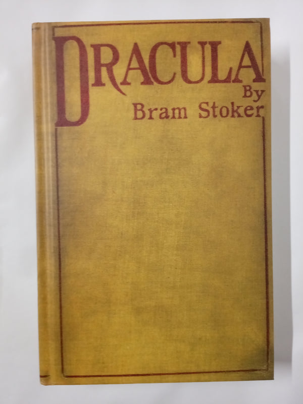 Dracula. First Edition 1897 (Reprinted edition, Hardcover)