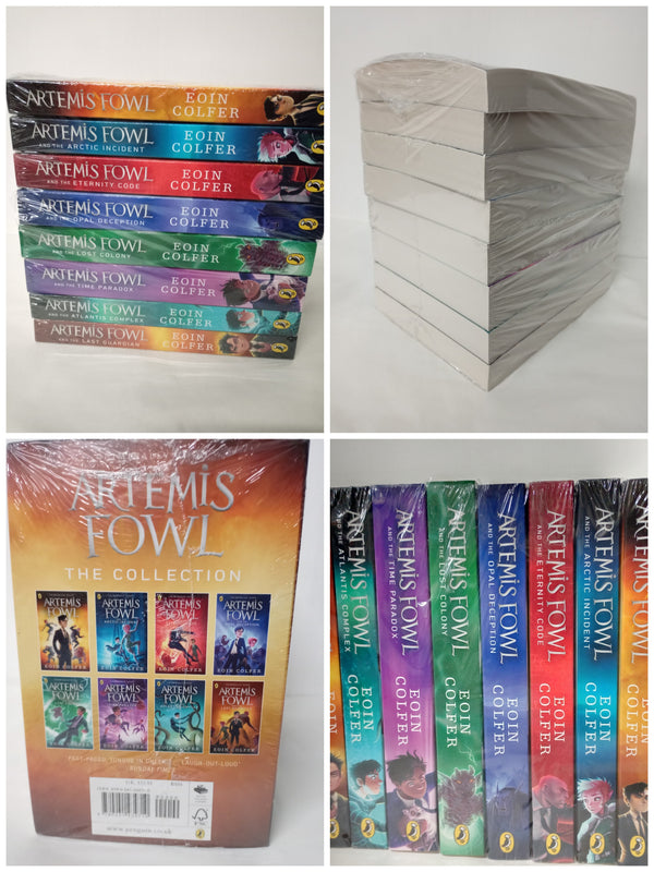 Eoin Colfer Artemis Fowl Series 8 Books Collection Set Brand New Cover