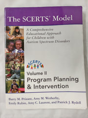 Program Planning and Intervention (v. 2) (The SCERTS Model: A Comprehensive Educational Approach for Children with Autism Spectrum Disorders)