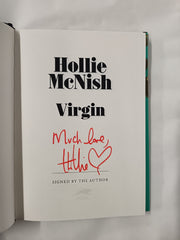 Virgin by Hollie McNish *SIGNED*  'Hollie McNish's words always sweep me away' Giovanna Fletcher