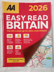AA Easy Read Britain 2026 Spiral (AA Easy Read Atlas Britain 2026)