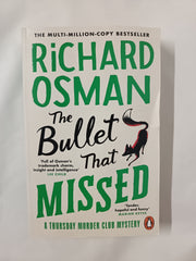 Richard Osman Collection 4 Books Set (The Thursday Murder Club, The Man Who Died Twice, The Bullet That Missed, The Last Devil To Die)