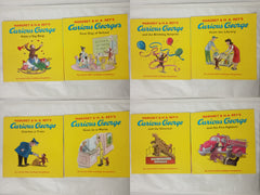 Curious George The Monkey 8-Book Set by Margret Rey