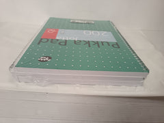 Pukka Pad, A4 Metallic Jotta Book 3 Pack – 21 x 30cm – Wirebound Notebook with 8mm Lines and 80GSM Paper – Features 4-Hole Punch Margins and Perforated Edges - 200 Pages, Green