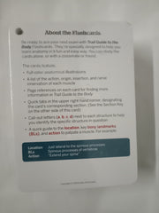 Trail Guide to the Body Flashcards, Vol 2: Muscles of the Body