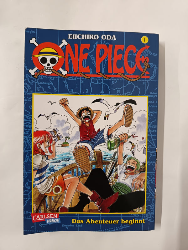 One Piece 1: Action-Manga-Bestsellerserie ab 10 Jahren über eine Gruppe Strohhut-Piraten auf der Suche nach dem größten Schatz der Welt