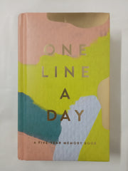 Modern One Line a Day: A Five-Year Memory Book
