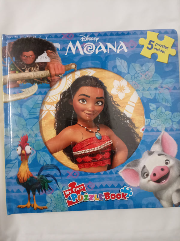 Disney Moana My First Puzzle Book
