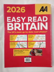 AA Easy Read Britain 2026 Spiral (AA Easy Read Atlas Britain 2026)