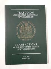 THE Transactions of The Honourable Society of Cymmrodorion Vol 31, 2025