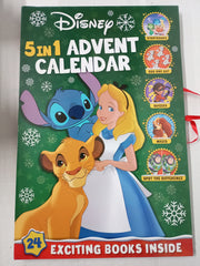 Disney: 5-in-1 Advent Calendar (Countdown to Christmas with stories,