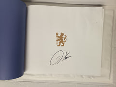Chelsea FC: The Official History *SIGNED* by Kerry Dixon. Damaged.