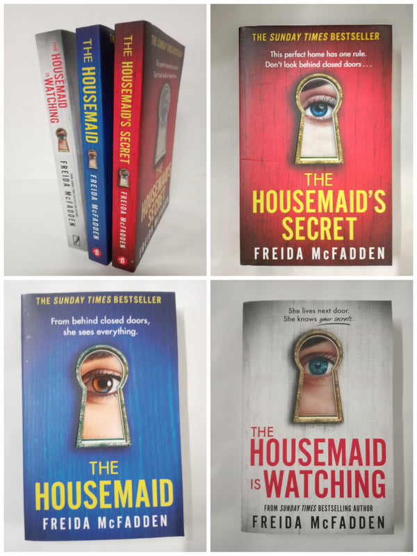 The Housemaid Series 3 Books Collection (The Housemaid, The Housemaid's Secret & The Housemaid Is Watching