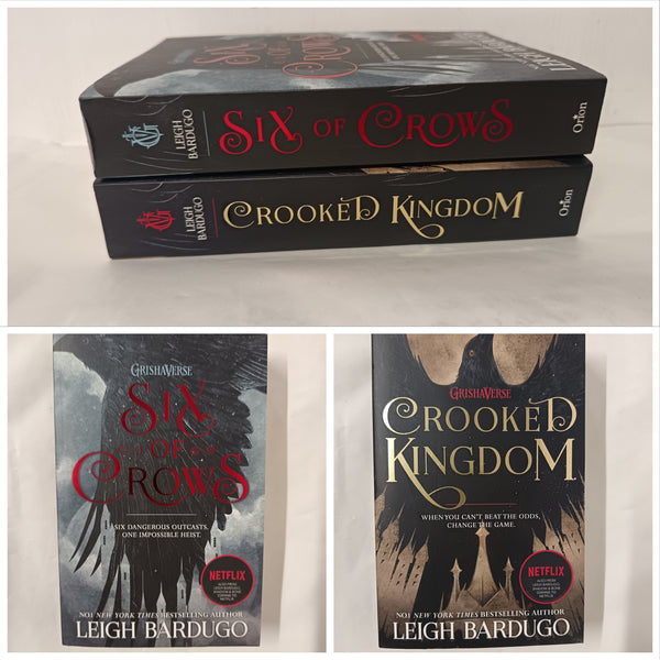 Six of Crows Leigh Bardugo Collection 2 Books Bundle (Six of Crows: Book 1, Crooked Kingdom: Book 2)