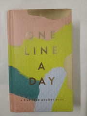 Modern One Line a Day: A Five-Year Memory Book
