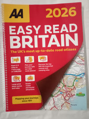 AA Easy Read Britain 2026 Spiral (AA Easy Read Atlas Britain 2026)