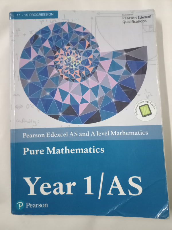 Pearson Edexcel AS and A level Mathematics Pure Mathematics Year 1/AS Textbook + e-book: Textbook + e-book. Mit Online-Zugang (A level Maths and Further Maths 2017)