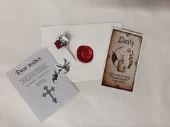 Of Shadows and Blood by Ivy Rose - Uncorrected Proof with Collector's Items