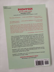 Dionysus: Myth and Cult