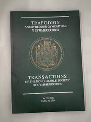 THE Transactions of The Honourable Society of Cymmrodorion Vol 32, 2026