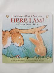 Guess How Much I Love You: Here I Am A Finger Puppet Book