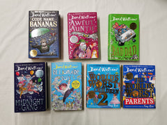 David Walliams 7 Book Mega Bundle - Includes Midnight Gang, Bad Dad [Hardbacks]