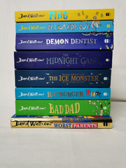 8 David Walliams Books - Fing, Bad Dad, Ratburger, Billionaire Boy & More!