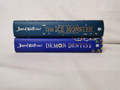 Bundle of 2 x David Walliams Hardbacks, The Ice monster & Demon Dentist